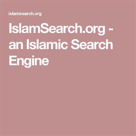 muslim Search, page 1